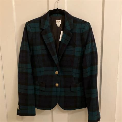 J.Crew Factory Schoolboy Blazer Black Size 4 - Poshmark