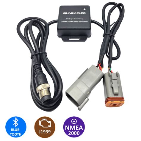 J1939 to nmea 2000 gateway.  Converting J1939 engine data to NMEA 2000 bus gate...