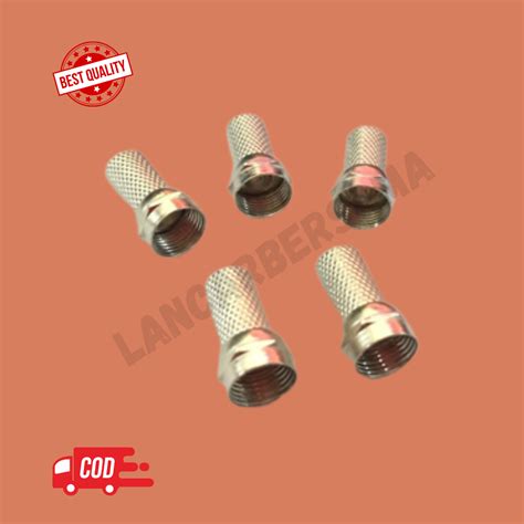 Jack Connector TV F Drat / Connector Antena TV Besi - raincitystudios.com