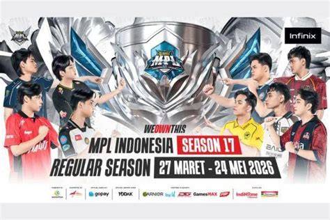 Jadwal lengkap regular season MPL Indonesia Season 17 - raincitystudios.com