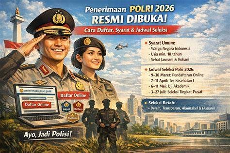 Jadwal Penerimaan Polri 2026 Resmi - raincitystudios.com