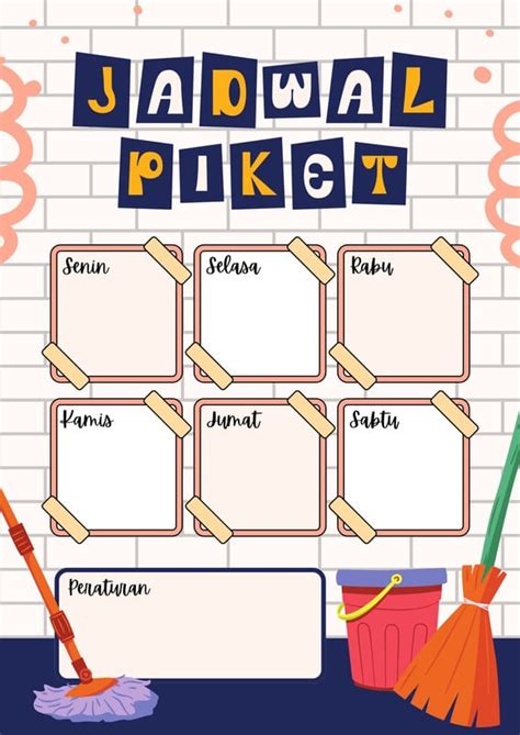 Jadwal Piket Siram dan Sapu | PDF - Scribd - raincitystudios.com