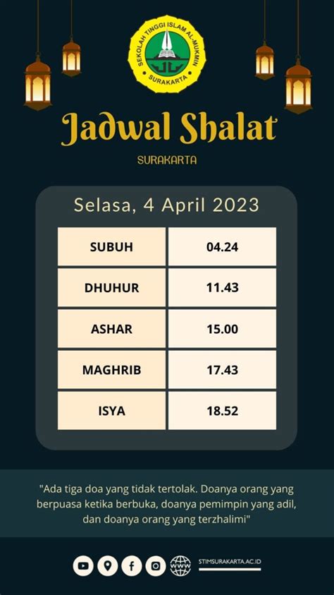 Jadwal Shalat & Imsakiyah Kab. Deli Serdang Hari Ini - muktibox.com
