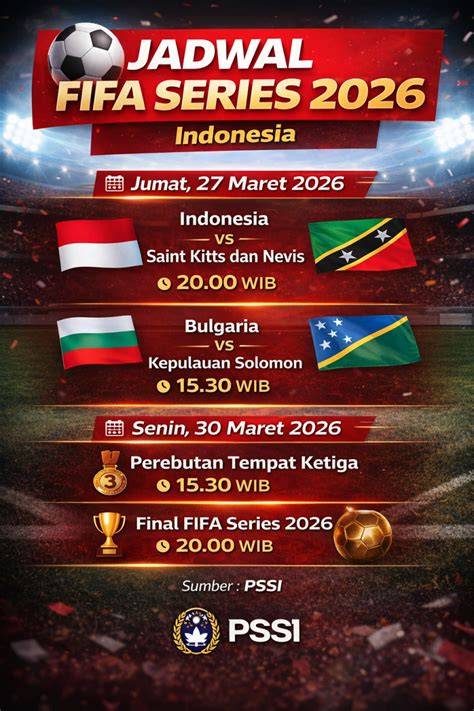 Jadwal Timnas Indonesia di FIFA Series 2026: Kapan Lawan ... - detiksport - raincitystudios.com
