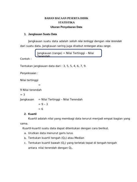Jangkauan dan Kuartil dalam Statistika | PDF | Komputer - Scribd - wintechmobiles.com