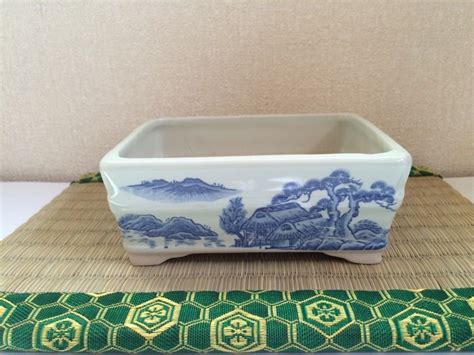 Japanese Handmade Ceramic Bonsai Pots - Wazakura Japan - muktibox.com