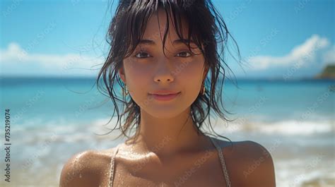 JAPANESE TEEN PUSSY bikini ML & kantor ML layanan terbaik tubuh segar terangsang ngeres episode terbaru image 1