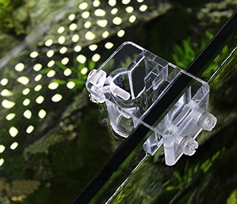 JARDLI 2-Pack Aquarium Lily Pipe Acrylic Fixture for Fix 13mm …