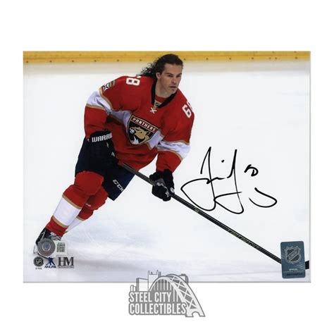 JAROMIR JAGR Signed & Inscribed New York Rangers 600th Goal …