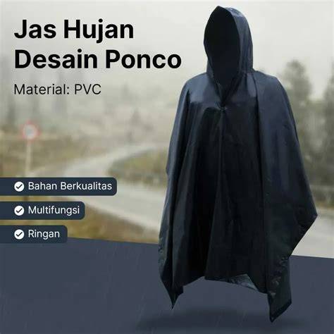 Jas hujan ponco - Shop - raincitystudios.com