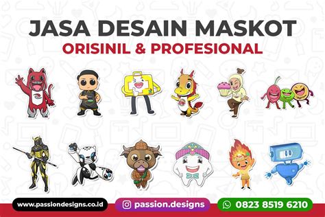 Jasa Desain Maskot & Karakter. Mulai Rp 99.000, 1 … - muktibox.com