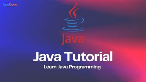 Java Tutorial - coolestguyplanet.net