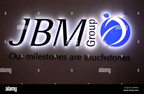 JBM Group Logo Stock Photo - Alamy