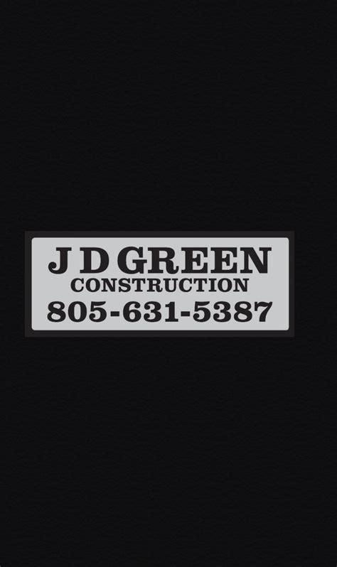 JD Green Construction #1 For Build Out & General Contracting …