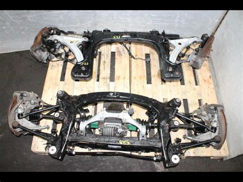 JDM 20042008 MAZDA RX8 13B FRONT AND REAR SUBFRAME AXLES DIFFERENTIAL