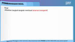 Jelaskan langkah-langkah membuat tanaman transgeni... - Roboguru - raincitystudios.com