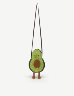 JELLYCAT - Amuseable Avocado bag 29cm Selfridges.com