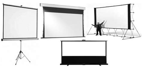 Jenis-jenis Layar Proyektor / Projection Screen Model (Type - wintechmobiles.com