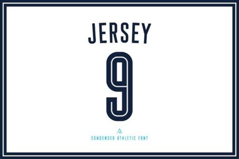 Jersey Font - Luson Sport - muktibox.com