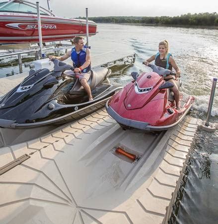 JET SKI DOCK RIDE ON ROLL OFF WATERCRAFT DOCK, EASY...