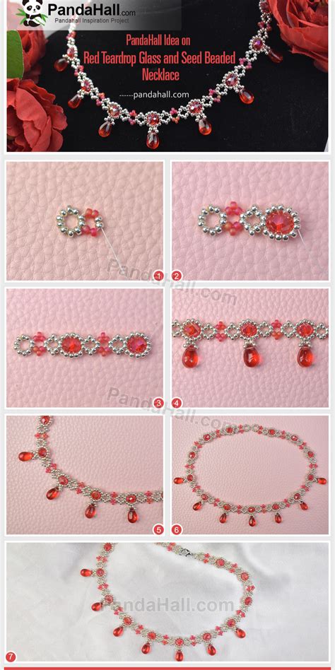 Jewelry | Handmade Seed Beaded Necklace And Matching