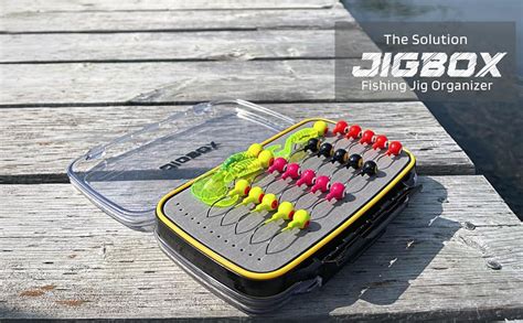 JIGBOX Fishing Jig Organizer - Holds 50+ Jigs - Amazon