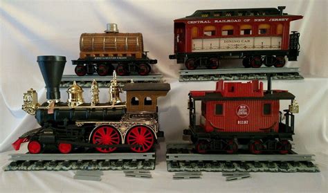 JIM BEAM BOTTLES TRAIN RAILROAD DECANTERS - collectibles