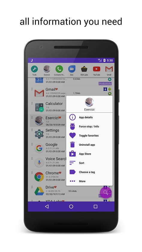 JINA: App Drawer Sidebar Folder Organizer APK for Android Download