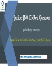 JN0-103 Examengine