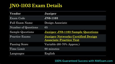 JN0-1103 Exam