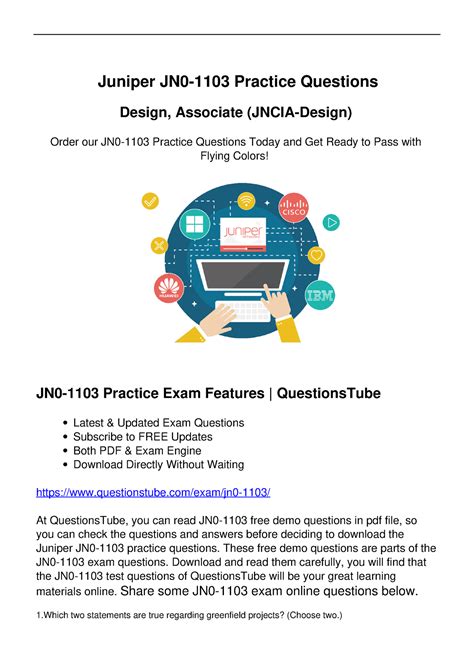 JN0-1103 Examsfragen