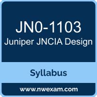 JN0-1103 PDF Demo