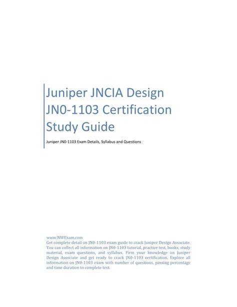 JN0-1103 Praxisprüfung