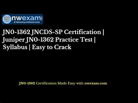 JN0-1362 Online Test