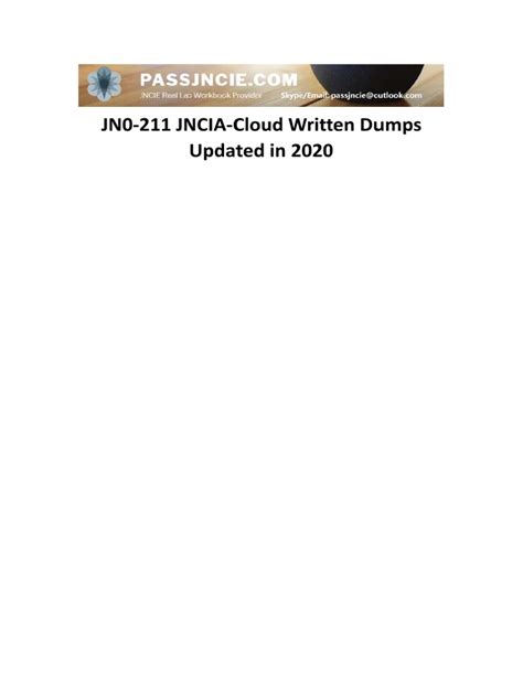 JN0-211 Prüfungsinformationen