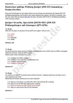 JN0-211 Zertifizierungsprüfung