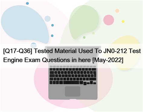 JN0-212 Prüfungsinformationen