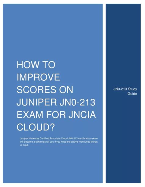 JN0-213 Prüfungs Guide