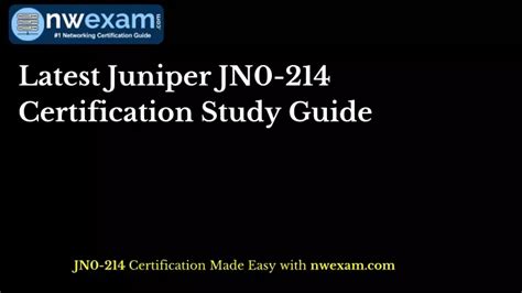 JN0-214 Zertifizierung