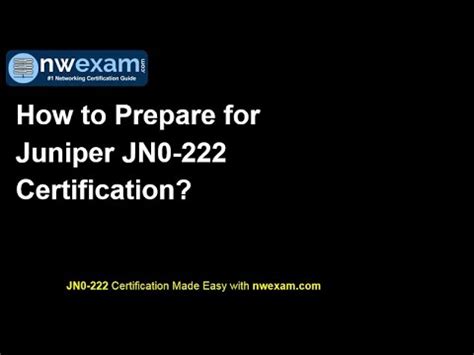 JN0-222 Zertifizierung