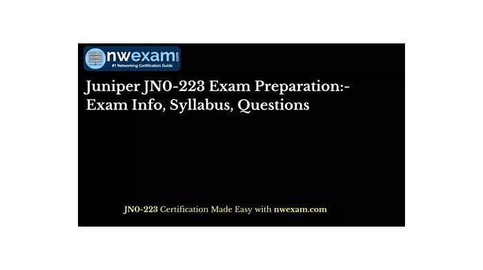 JN0-223 Vorbereitungsfragen