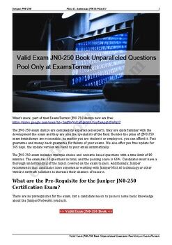 JN0-250 Examsfragen