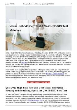 JN0-349 Online Tests