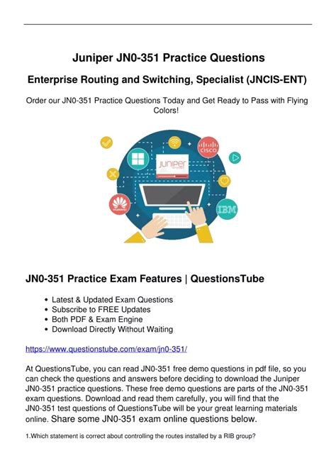 JN0-351 Musterprüfungsfragen