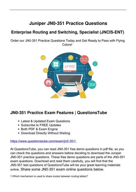 JN0-351 Online Test