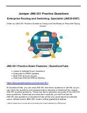 JN0-351 PDF Testsoftware