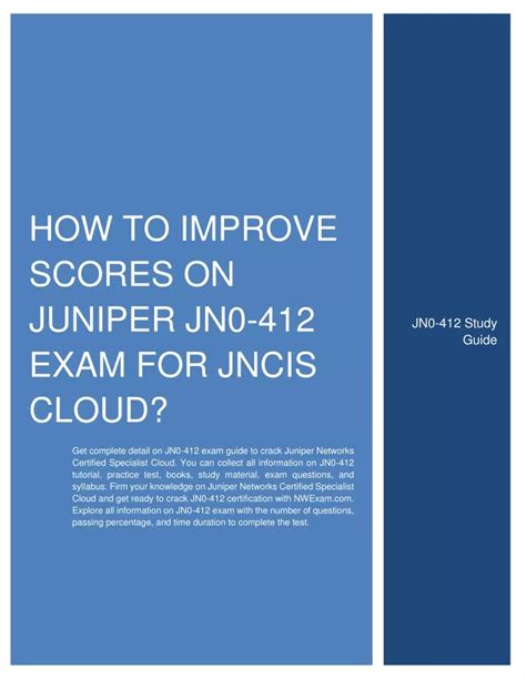 JN0-412 Online Praxisprüfung