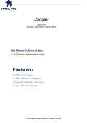 JN0-413 PDF Demo