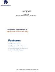 JN0-452 PDF Testsoftware