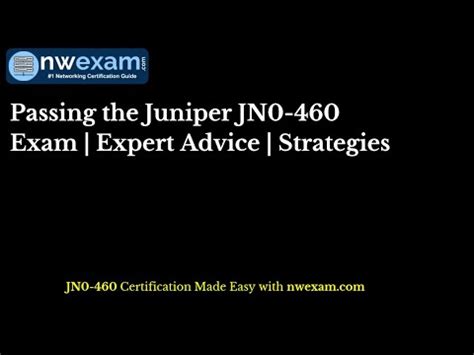 JN0-460 Exam